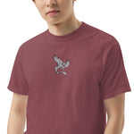 Feolaga Designworks Logo Embroidered garment-dyed heavyweight t-shirt