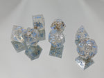 Frost Wyrm 7 Piece Tabletop Gaming Dice Set
