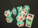 Solar Flare 7 Piece Tabletop Gaming Dice Set