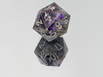 White Hole Single d20 Tabletop Gaming Die